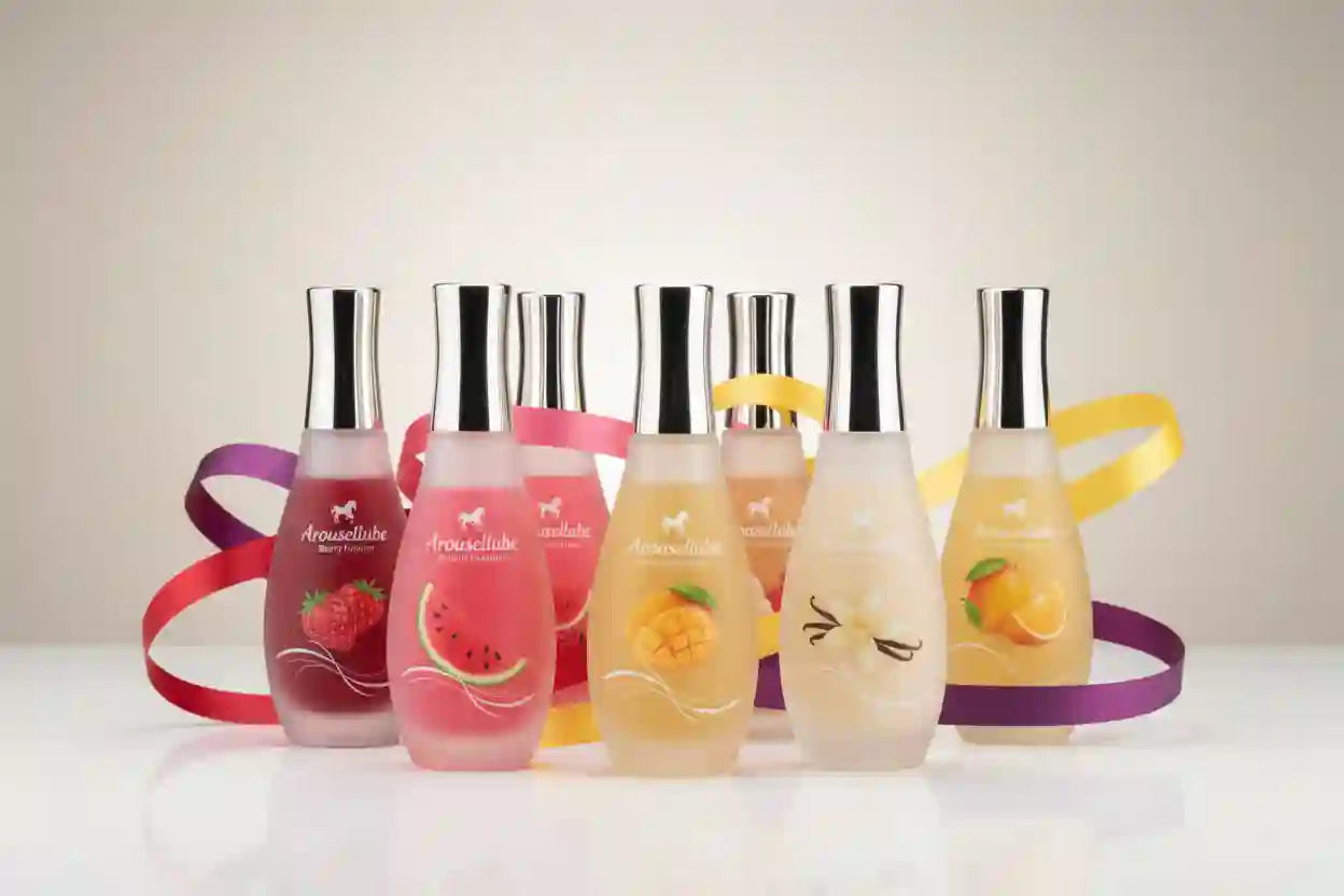 The Arousellube is the best edible lube with multiple flavours