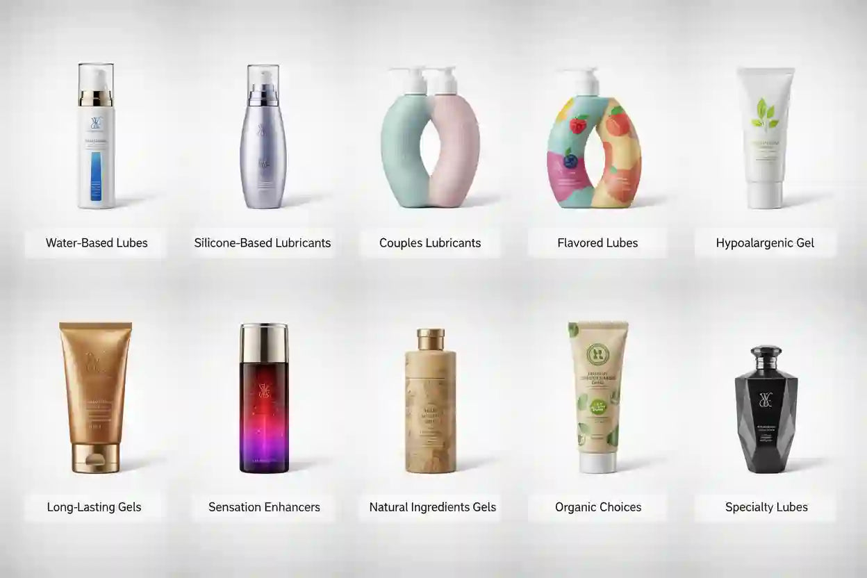 Arousellube top 10 water based lubes Collection 