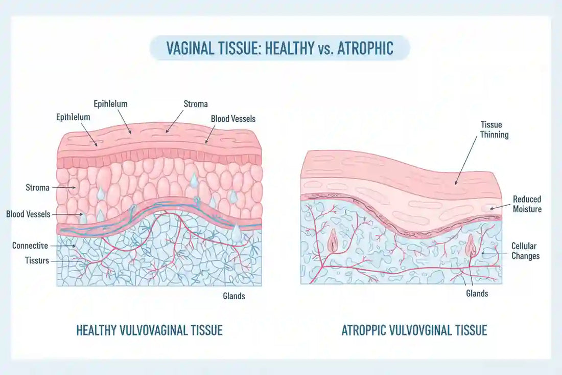 Visual Insights into Atrophic Vulvovaginitis Conditions