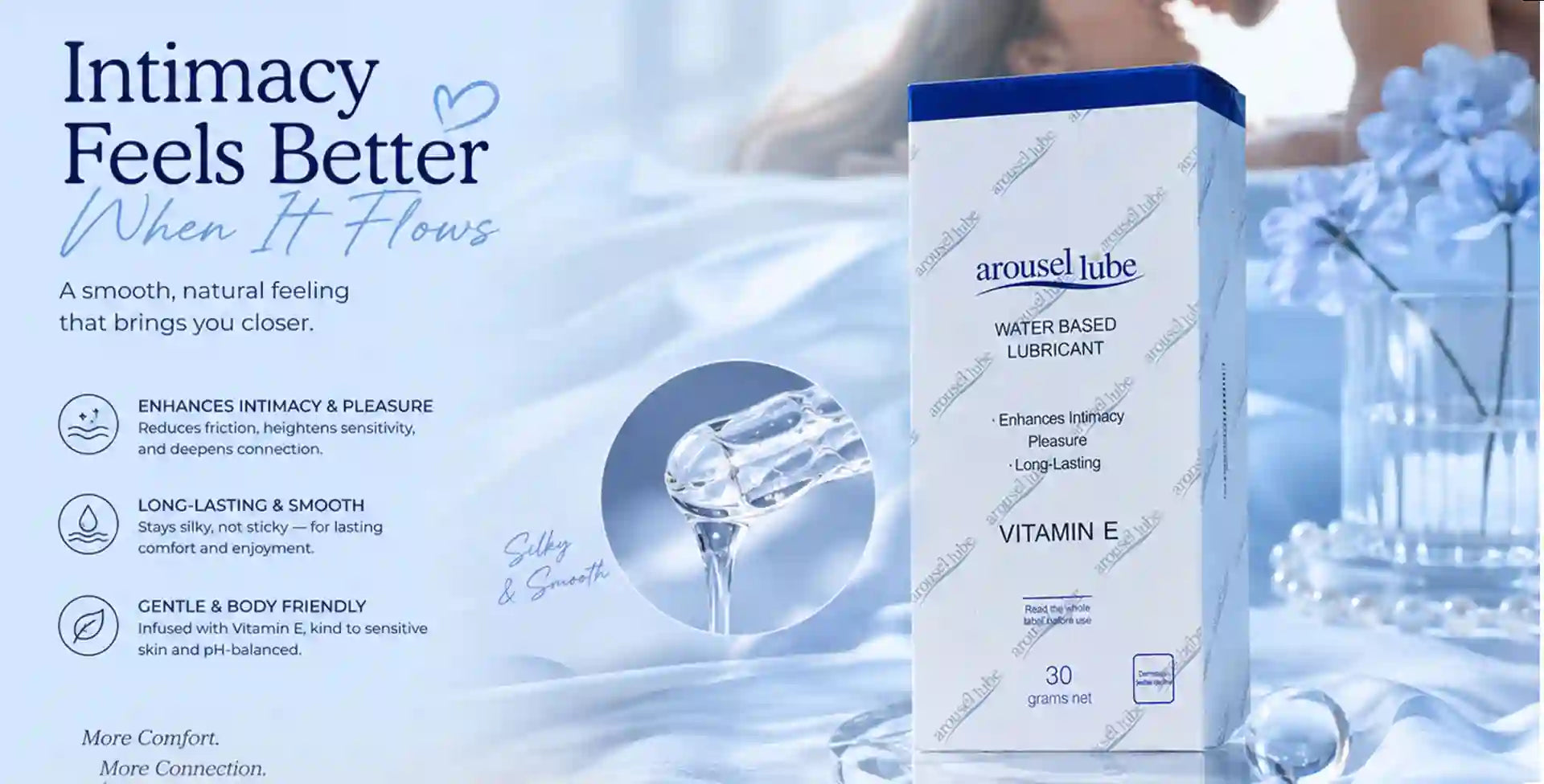 intimacy feels better arousellube water based