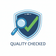 Logo with a shield, magnifying glass, and green check mark with 'QUALITY of arousellube CHECKED' text below.