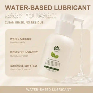 Organic edible lube for comfortable and pleasurable intimacy