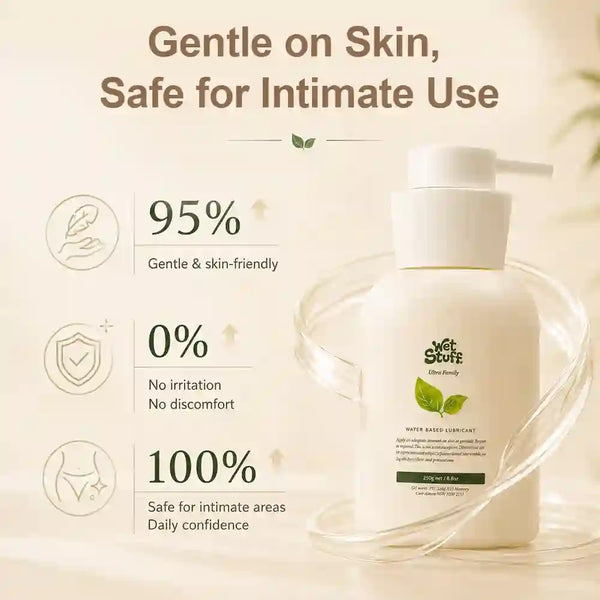Sweet flavored edible lube for couples and intimate moments