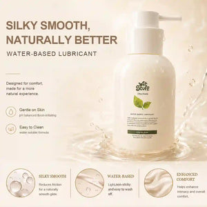 Premium edible lube with silky texture and long-lasting comfort